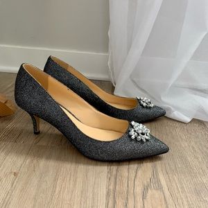 Badgley Mischka American Glamour Heels size 10